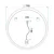 Stensko ogledalo LED SOFT 70