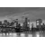 Fototapeta črno-bel most v Brooklynu - 196x132