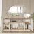 Hanah Home FR15 AW Komoda, Belo-Braon