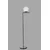 Aberto Design Podna lampa Araz Siyah, 155 cm, E27, Crna