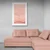 Plakat s paspartujem strasten balet - 60x90 silver