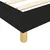 vidaXL Box spring posteljni okvir črn 90x200 cm blago