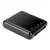 Power Bank Mirror LED Digital Display 10.000 mAh DC 5V/2.1A, Crni