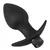 Black Velvets Set analnih kupa sa vibro metkom, Crni