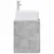 Umivaonik s policom Betonska siva 49,5 x 41 x 63 cm