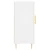 Vidaxl Komoda bela 90x34x80 cm konstruiran les