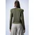 Trend Alacati Stili Ženska bluza Alc-X15063, Kaki
