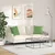Jastučići za sofu 2 pcs Svijetlo zelena 45 x 45 cm