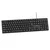 Savio KB-01 USB tipkovnica, US, črna