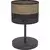 Stona lampa KARBON 1xE27/15W/230V crna/braon