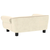 Sofa za pse krem 72 x 45 x 30 cm plišana