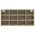 Ormar za cipele Sonoma hrast 103 x 30 x 51 cm Konstruirano drvo