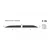 Side protective moldings Dacia Jogger 2022-