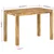 Blagovaonski stol 110 x 55 x 76 cm od masivnog drva manga