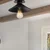 Opviq Luster Berceste N 659, Metalni, Crni
