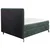 Esposa BOXSPRING POSTELJA 140 cm  x 200 cm , tekstil temno siva