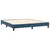 Vidaxl Box spring postelja z vzmetnico temno modra 180x200 cm žamet