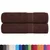 vidaXL vidaXL Kopalne brisače 2 kos rjava 100x150 cm 360 g/m2 100% bombaž, (21822936)