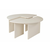 HANAH HOME Sto za dnevnu sobu Moira Wood White