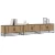 TV Jedinice 2 pcs Umjetnički hrast 240 x 35 x 41 cm