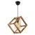 Opviq Luster Cube Single Glass, Crni