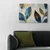 Slika elegantni temni listi - 30x20