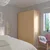 PAX / FORSAND Garderober, belo b. im. hrastovine/belo b. im. hrastovine, 150x60x201 cm