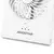 Aigostar - Stoni ventilator 5W/5V bela