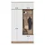 Hanah Home Ormar za hodnik EA145 - 3840, 119,6x226,4x37,5 cm, Beli