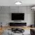 Rabalux Plafonjera Dewson, LED 37W, 2480lm, 3000K, 45cm, Srebrne boje