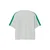 PIECES Majica PCCHILLI SUMMER pegasto siva/zelena