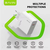 Bavin punjač 120W USB-A + kabl type-C bela