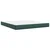 Vidaxl Box spring postelja z vzmetnico temno zelena 180x200 cm žamet