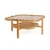 Hanah Home klub sto Olimpus 90, 90 cm, hrast