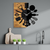 WALLXPERT Wooden Clock 32