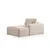 Atelier del Sofa Ugaona garnitura Pirlo 100x88x260cm Bež