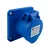 tp electric RAVNA KAMPIRSKA VTIČNICA 230V 16A/3P 75x75 MM VDE
