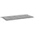 Jastuk za vrtnu klupu sivi 120x50x4 cm od tkanine Oxford