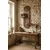 HANAH HOME Zidna polica Artmtkwll3 Wenge