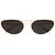 Alexander McQueen AM0424S 001 ONE SIZE (62) Zlata/Siva
