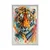 Plakat tiger v imitaciji umetniške slike - 20x30 black