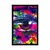 Plakat človeško oko v pop art stilu - 40x60 white