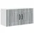 Ormar za Zid LUCCA Siva sonoma 80 x 31 x 40 cm