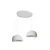 BRILAGI - Luster na sajli WABI SABI 2xE27/60W/230V bela