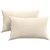Jastučići za sofu 2 pcs Bež 50 x 30 cm tkanina