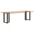 Noge za blagovaonski stol T-oblika 2 kom Crne 60x35x(72-73) cm Čelik