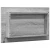LED kupaonsko ogledalo boja sivog hrasta 60x8,5x38 cm drveno