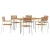 Vrtni set za objed 7 pcs