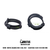 Brutus Click-N-Go Adjustable Silicone Cockring Black