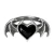 Prstan ALCHEMY GOTHIC - BlackSoul - Kositer - R240
